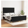 Image de Bedframe zonder matras stof zwart 140x200 cm3124897