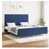 Image de Bedframe zonder matras stof blauw 160x200 cm3124909