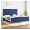 Image de Bedframe zonder matras stof blauw 180x200 cm3124917