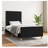 Image de Bedframe zonder matras 90x190 cm stof zwart3124938