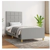 Image de Bedframe zonder matras 80x200 cm stof lichtgrijs3125009