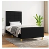 Image de Bedframe zonder matras 90x190 cm stof zwart3125019