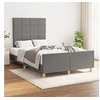 Image de Bedframe zonder matras 120x200 cm stof donkergrijs3125042