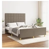 Image de Bedframe zonder matras stof taupe 140x190 cm3125053
