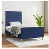 Image de Bedframe zonder matras 90x190 cm stof blauw3125104