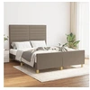 Image de Bedframe zonder matras stof taupe 140x190 cm3125134