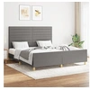 Image de Bedframe zonder matras stof donkergrijs 160x200 cm3125147