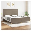 Image de Bedframe zonder matras stof taupe 180x200 cm3125158