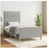 Image de Bedframe zonder matras 90x190 cm stof lichtgrijs3125179