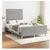 Image de Bedframe zonder matras 120x200 cm stof lichtgrijs3125203