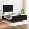Image de Bedframe zonder matras 120x200 cm stof zwart3125205