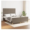 Image de Bedframe zonder matras stof taupe 140x190 cm3125215