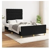 Image de Bedframe zonder matras 120x200 cm stof zwart3125286