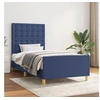 Image de Bedframe zonder matras 90x200 cm stof blauw3125355