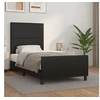 Image de Bedframe met hoofdbord kunstleer zwart 100x200 cm3125433