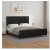 Image de Bedframe met hoofdbord kunstleer zwart 180x200 cm3125463