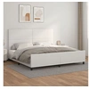 Image de Bedframe met hoofdbord kunstleer wit 200x200 cm3125470