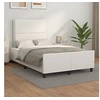 Image de Bedframe met hoofdbord kunstleer wit 120x200 cm3125501