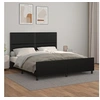 Image de Bedframe met hoofdbord kunstleer zwart 180x200 cm3125524