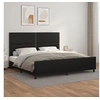 Image de Bedframe met hoofdeinde kunstleer zwart 200x200 cm3125530