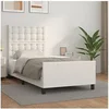 Image de Bedframe met hoofdbord kunstleer wit 90x200 cm3125550