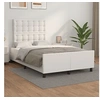 Image de Bedframe met hoofdbord kunstleer wit 120x200 cm3125562