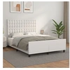 Image de Bedframe met hoofdbord kunstleer wit 140x200 cm3125574