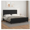 Image de Bedframe met hoofdbord kunstleer zwart 180x200 cm3125585