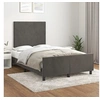 Image de Bedframe zonder matras 120x200 cm fluweel donkergrijs3125624