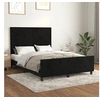 Image de Bedframe zonder matras 140x190 cm fluweel zwart3125631