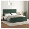Image de Bedframe zonder matras 160x200 cm fluweel donkergroen3125644