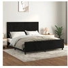 Image de Bedframe met hoofdeinde fluweel zwart 180x200 cm3125649