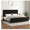 Image de Bedframe zonder matras 200x200 cm fluweel zwart3125655