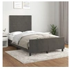 Image de Bedframe zonder matras 120x200 cm fluweel donkergrijs3125685