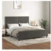 Image de Bedframe zonder matras 160x200 cm fluweel donkergrijs3125703