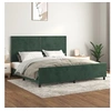 Image de Bedframe zonder matras 200x200 cm fluweel donkergroen3125717