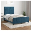 Image de Bedframe zonder matras 120x200 cm fluweel donkerblauw3125749