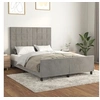 Image de Bedframe zonder matras 140x200 cm fluweel lichtgrijs3125757