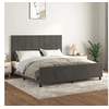 Image de Bedframe zonder matras 160x200 cm fluweel donkergrijs3125764
