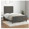 Image de Bedframe zonder matras 120x200 cm fluweel donkergrijs3125807