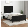 Image de Bedframe zonder matras 120x200 cm fluweel zwart3125808