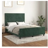 Image de Bedframe zonder matras 140x190 cm fluweel donkergroen3125815