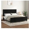 Image de Bedframe met hoofdeinde fluweel zwart 180x200 cm3125832