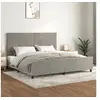 Image de Bedframe zonder matras 200x200 cm fluweel lichtgrijs3125836