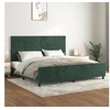 Image de Bedframe zonder matras 200x200 cm fluweel donkergroen3125839