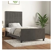 Image de Bedframe zonder matras 80x200 cm fluweel donkergrijs3125844