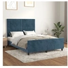 Image de Bedframe zonder matras 140x190 cm fluweel donkerblauw3125877