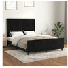 Image de Bedframe zonder matras 140x200 cm fluweel zwart3125881