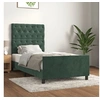 Image de Bedframe zonder matras 80x200 cm fluweel donkergroen3125907