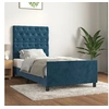 Image de Bedframe zonder matras 80x200 cm fluweel donkerblauw3125908